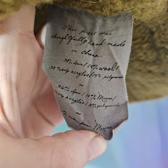 Raquel Allegra Diana Pullover In Leaf Size 3 (XL) - Picture 9 of 12